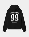 Hoodie Oversized Black Futbin Founder
