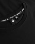 T-shirt Heavy Relaxed LS Black FB