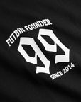 T-Shirt Oversized Black Futbin Founder