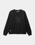 FB Crewneck Relaxed Unisex Black